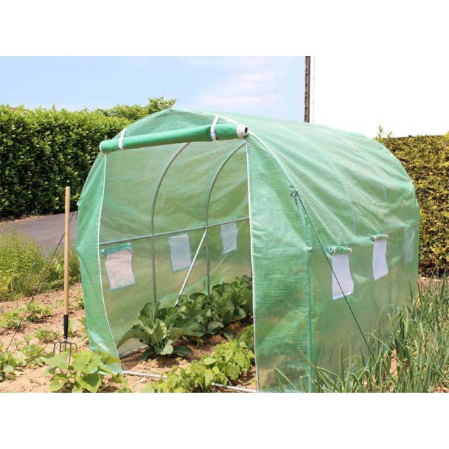 Agricultural Plastic Garden Walk-in Greenhouse 3 x 2 Meter 