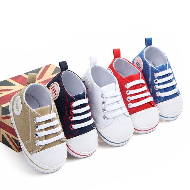 New arrival hot selling canvas unisex baby shoes