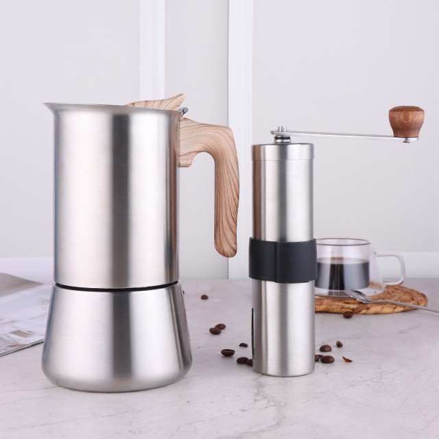 Stainless Steel Portable Espresso Coffee Maker