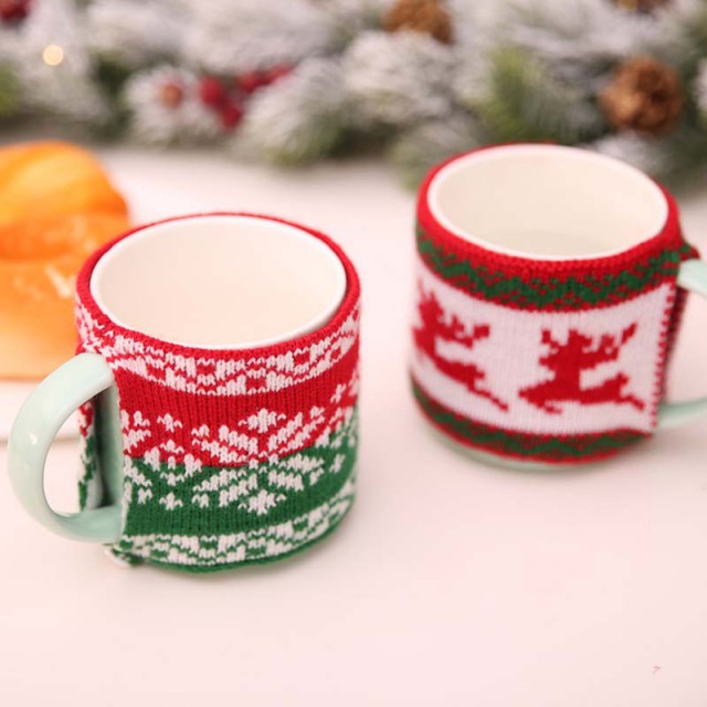 Christmas Knitting Mug